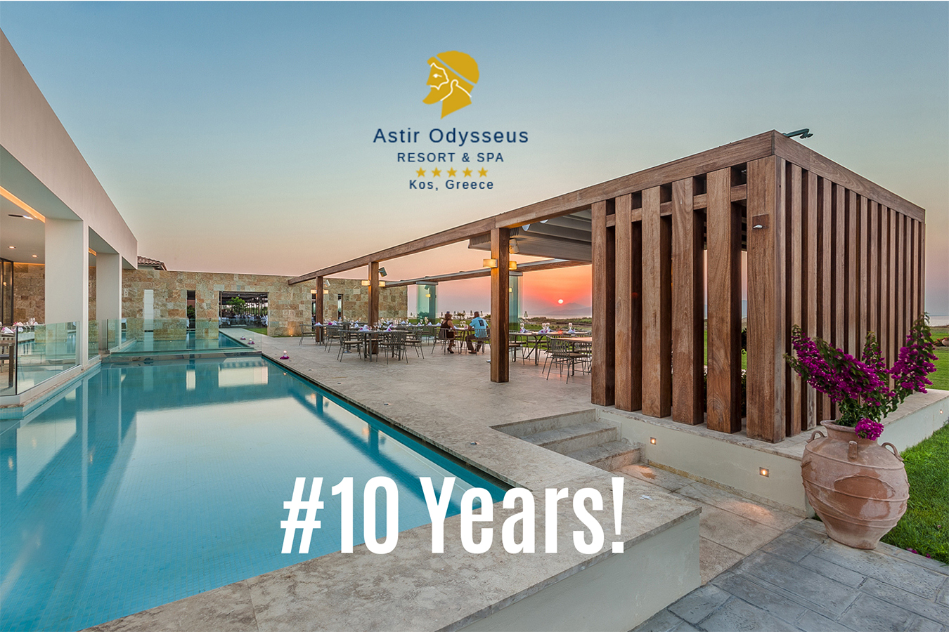 Celebrating 10 Years of Incomparable Hospitality at Astir Odysseus