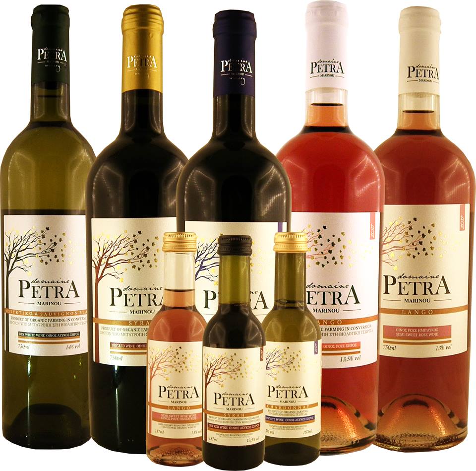 Kos wines from Domaine Petra Marinou