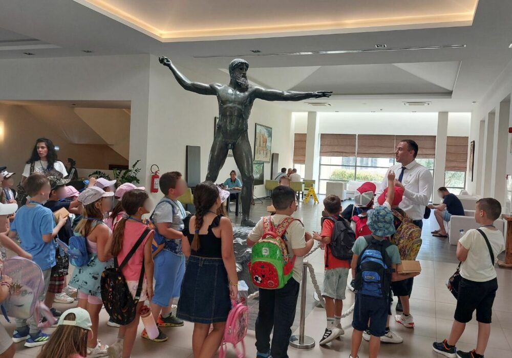 Visit of the 4th Primary School of Kos to Astir Odysseus Kos Resort & Spa
