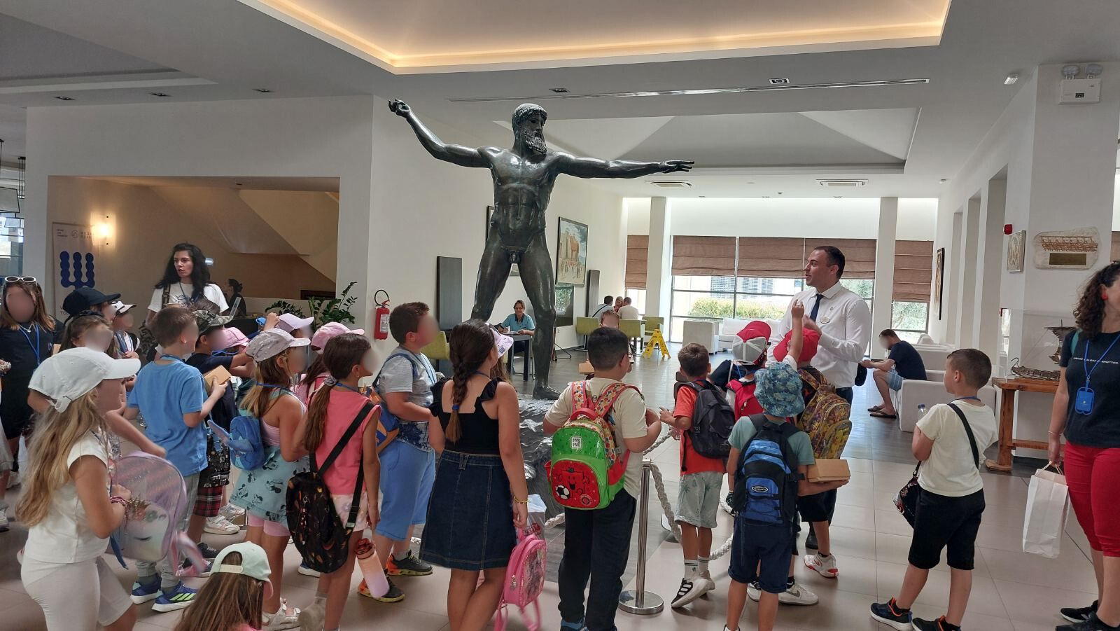 Visit of the 4th Primary School of Kos to Astir Odysseus Kos Resort & Spa